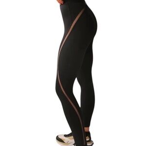 Savage X Fenty Womens Flow High-Waist Trimmed Legging Size XS Athletic Gym Train